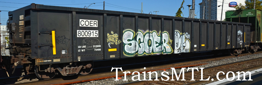 Car/wagon COER800915 right side / coté droit